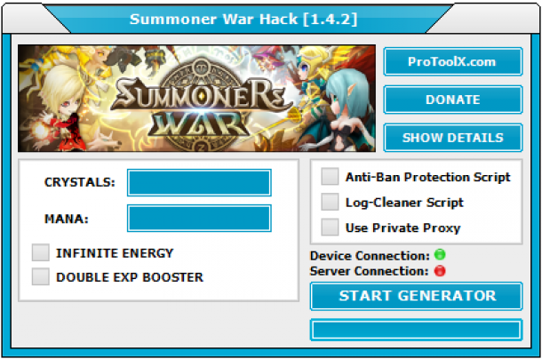summoners war cheats and hacks