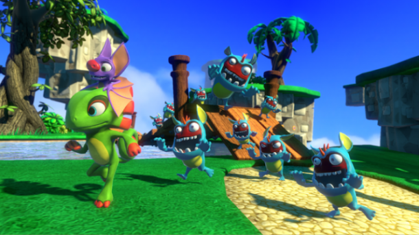 Playtonic on yooka laylees non linear approach main characters creation - Gamesca- find more games